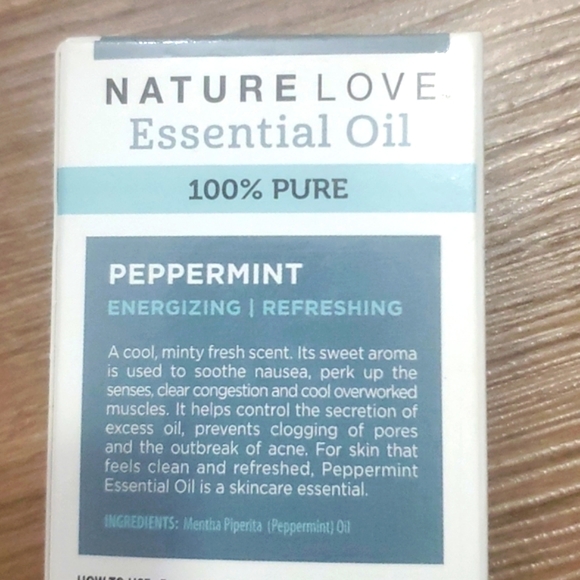 Nature Love 100% Pure Essential Oil - Peppermint - Picture 2 of 3